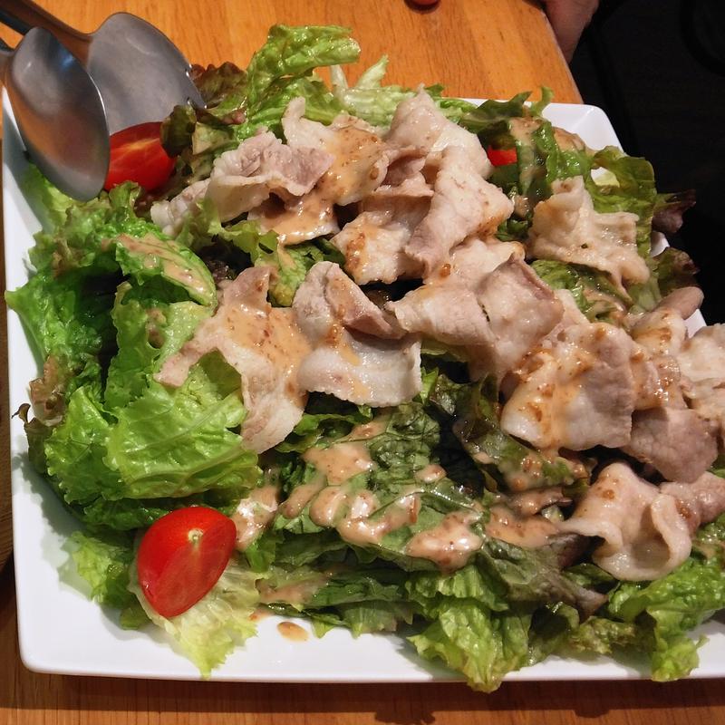 豚しゃぶサラダ(T.T BREWERY(ティーティーブリュワリー) 川崎チネチッタ通り店)