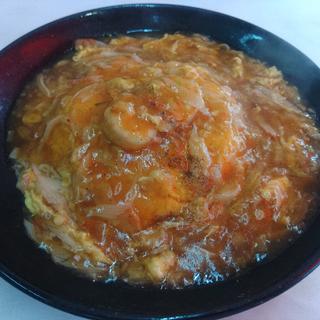 極王天津飯(餃子の王将 那珂川店)