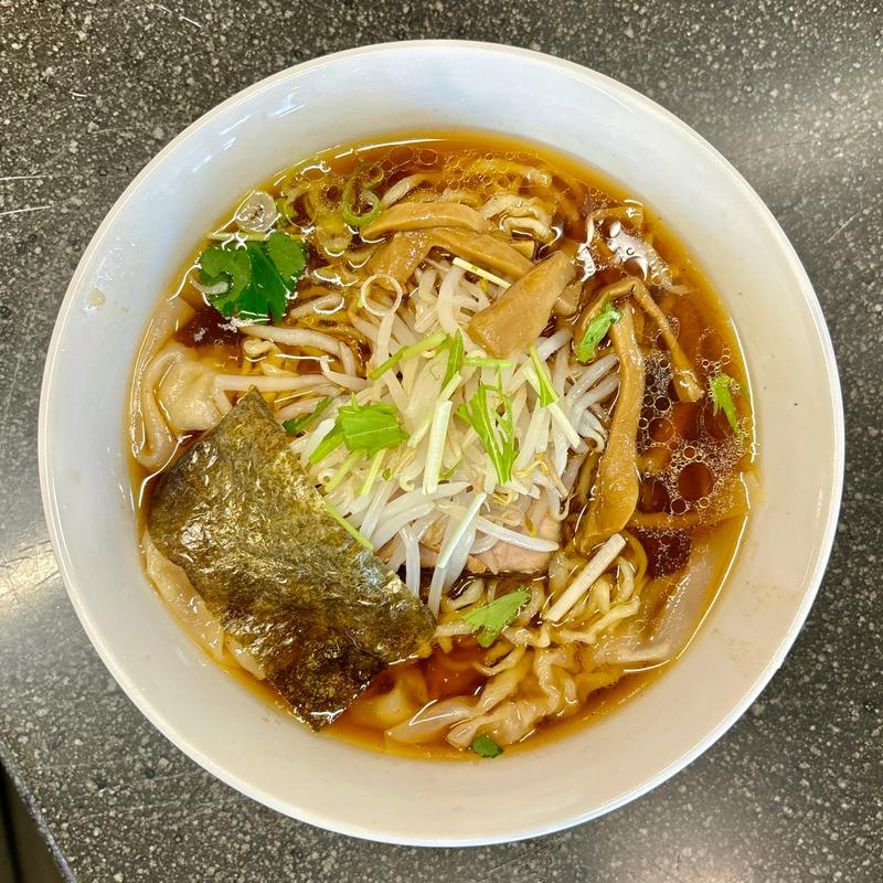 わんたんめん(らーめん しら鳥)