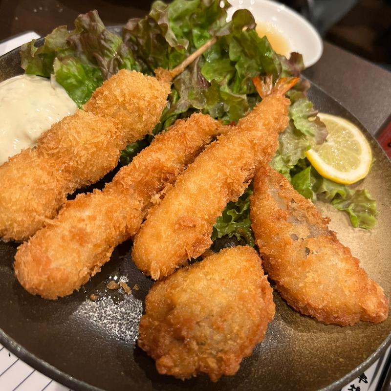 フライ盛り合わせ(画龍庵)