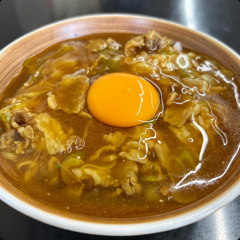 肉カレー丼(山の家)