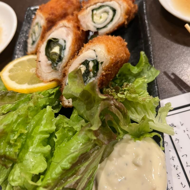 ささみチーズフライ(画龍庵)