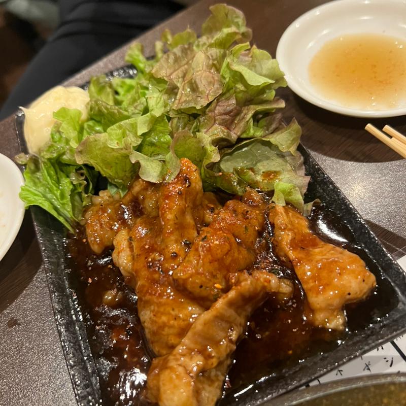 しま腸炒め(画龍庵)