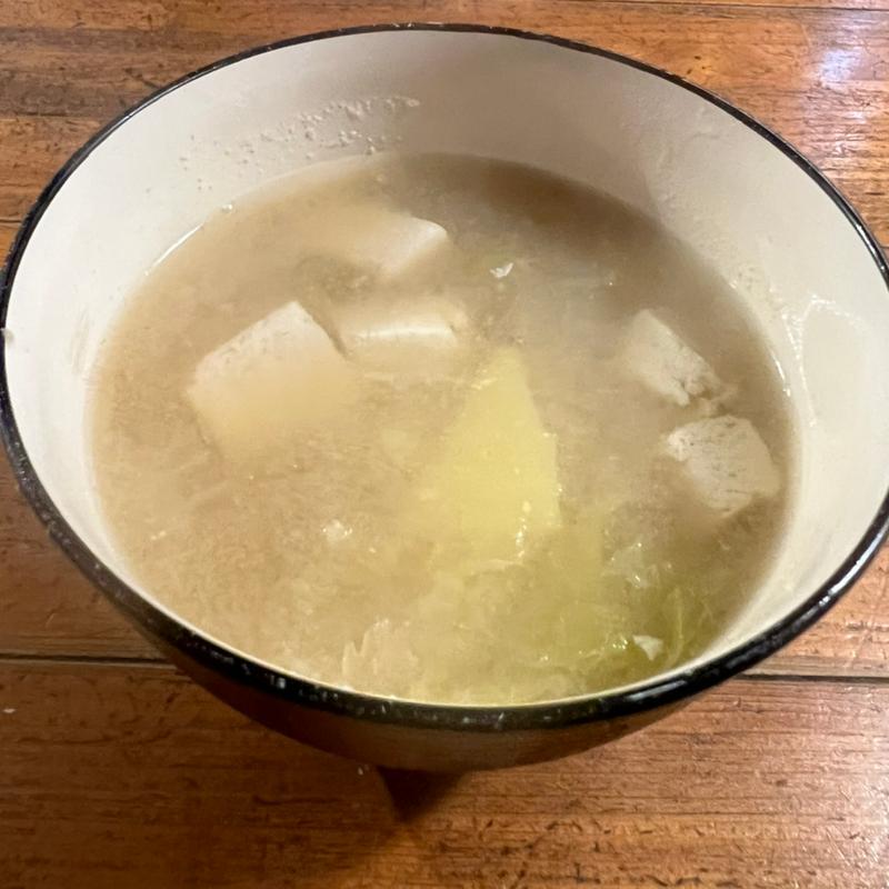 味噌汁(紙ふうせん )