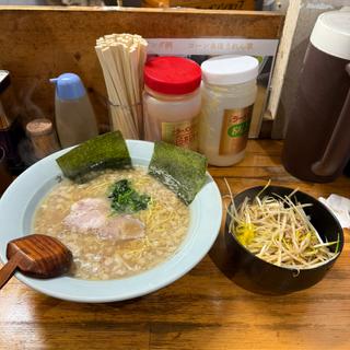 モーニングサービスラーメン　ネギ丼(ラーメンショップ椿 上彦川戸店)