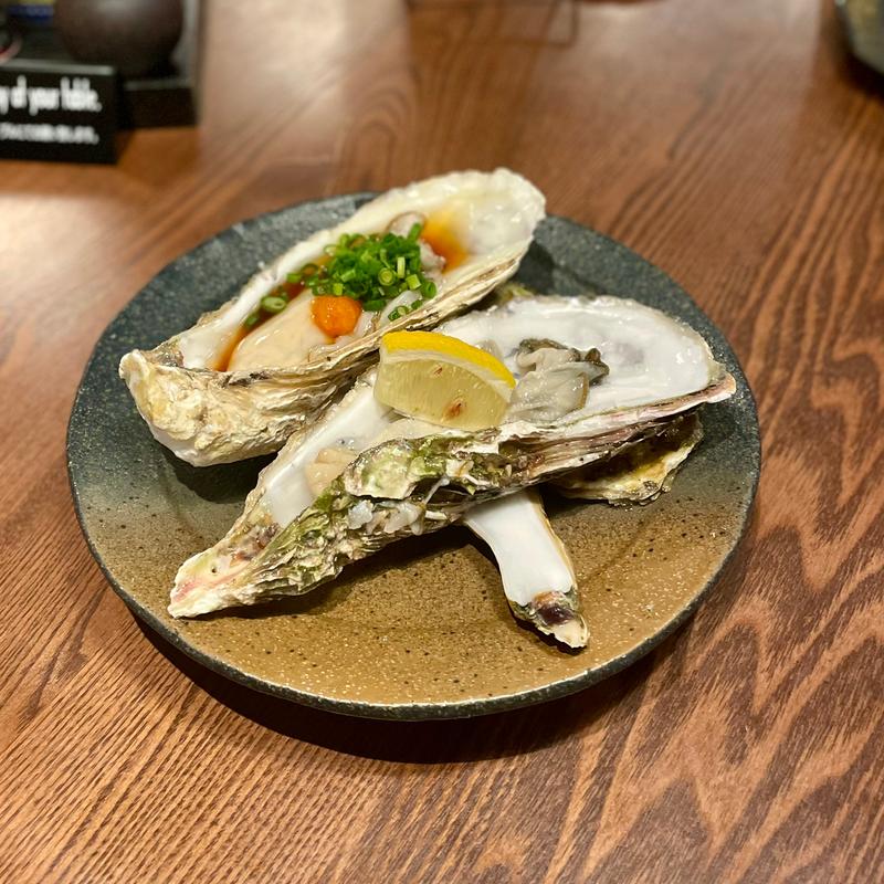 生牡蠣(居酒屋 写楽)