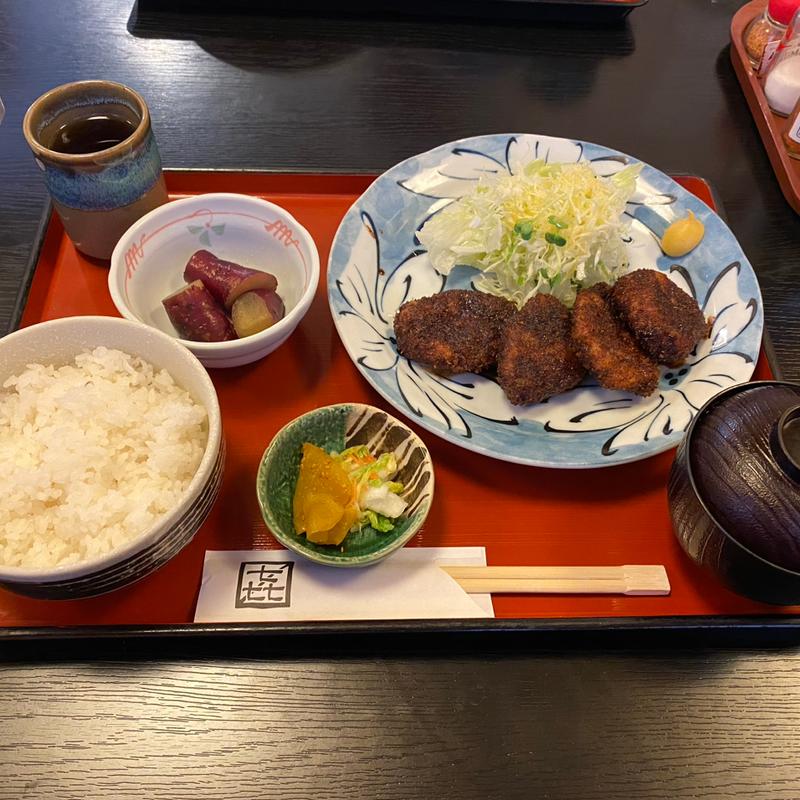 ヒレ味噌かつ定食(ますき )
