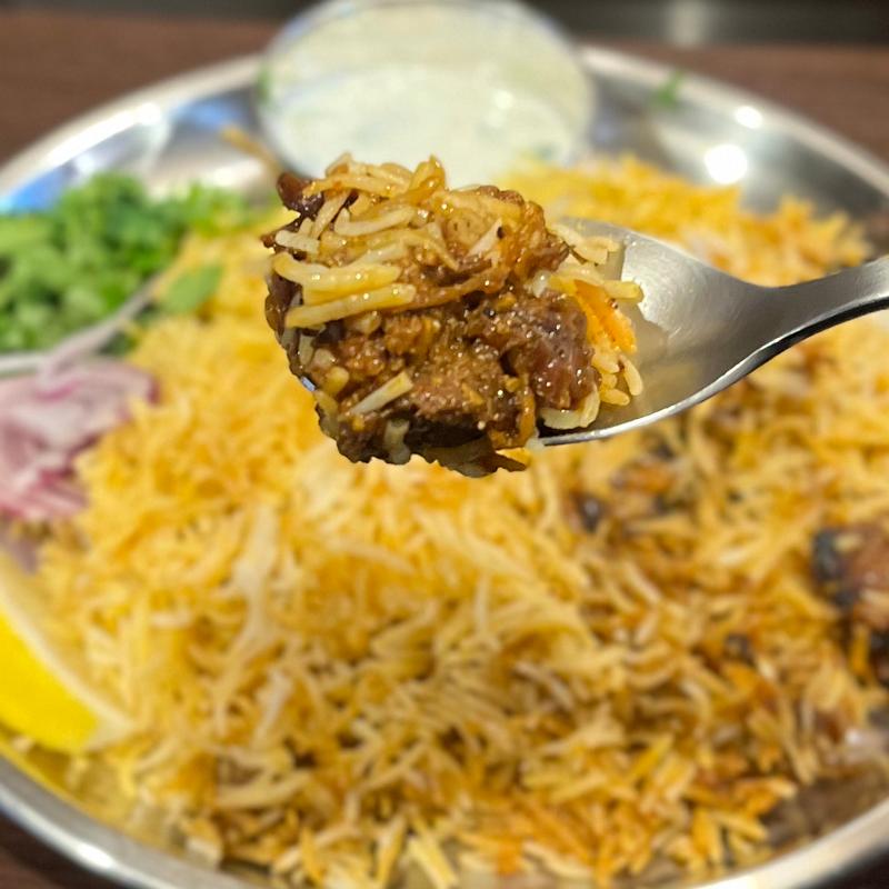 アチャーリーマトン大盛(ジョニーのビリヤニ 神田店)