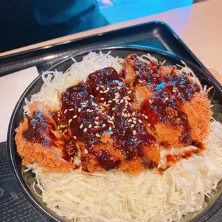 ソースタレかつ丼