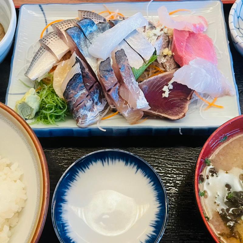 青魚ランチ(魚鐵)