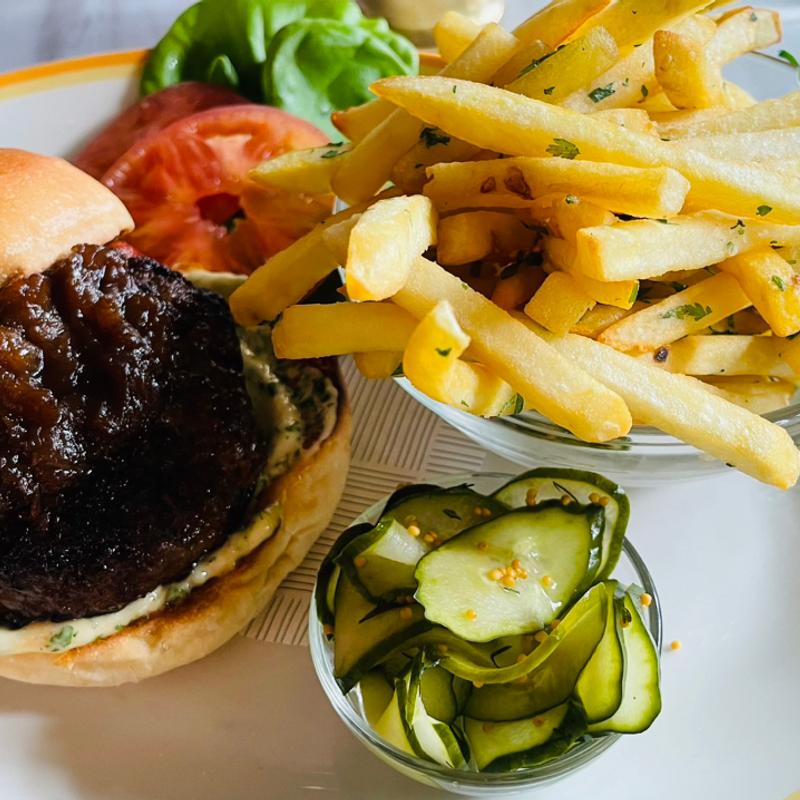 和牛チーズバーガー(bills 銀座)