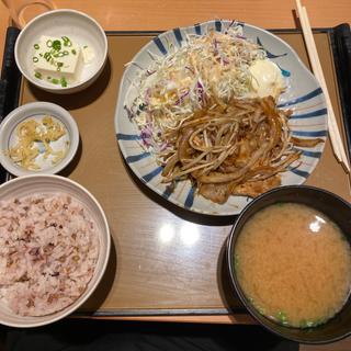 生姜焼き定食