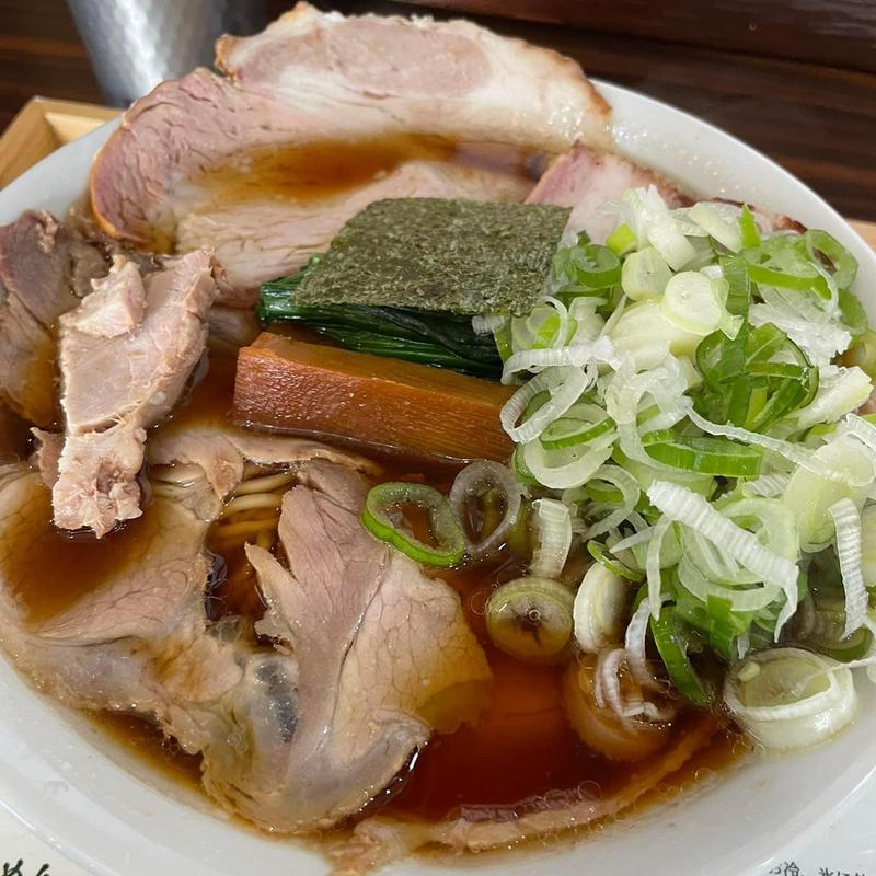 しょうが醤油チャーシューめん ねぎ(らぁめん しょうがの海)