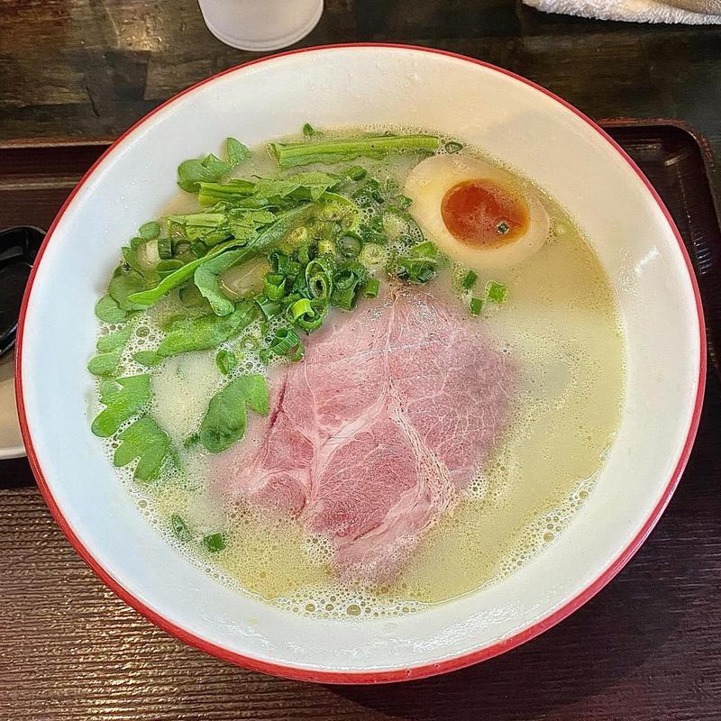 白鶏塩らーめん(麺屋 彩々)