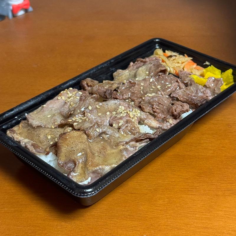 牛タン重(ミートショップ セントラルパーク店)