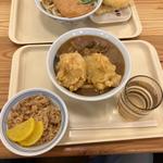 鶏天カレーうどん(大阪讃岐鶴丸うどん本舗)