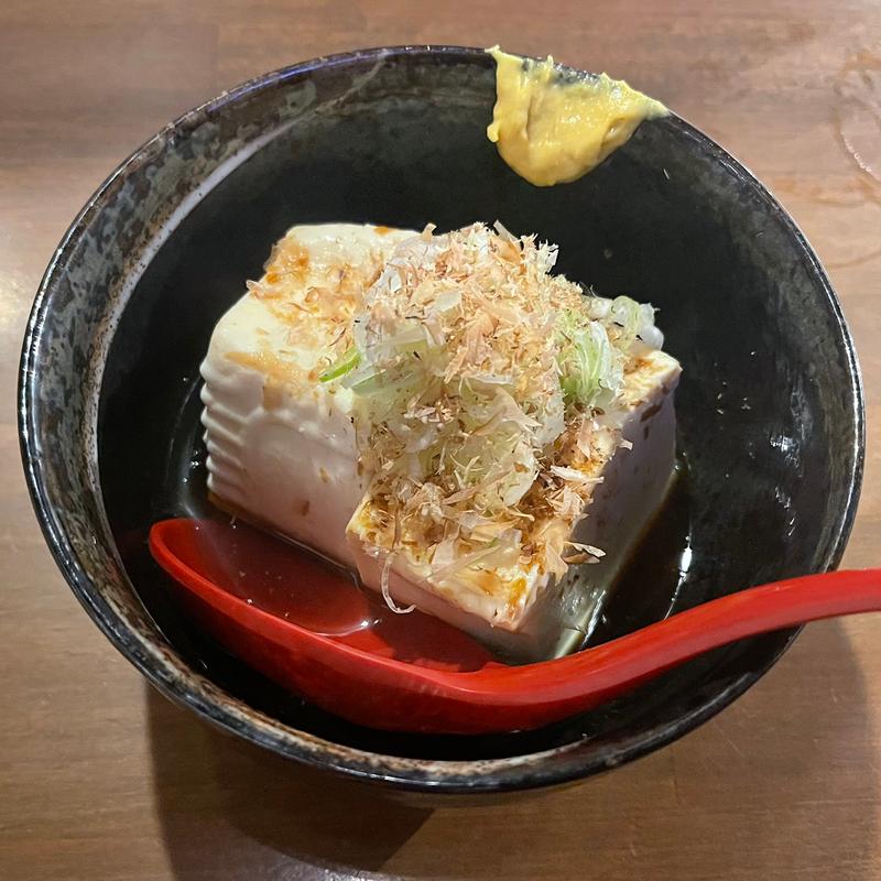 温やっこ(やきとり つくつく)