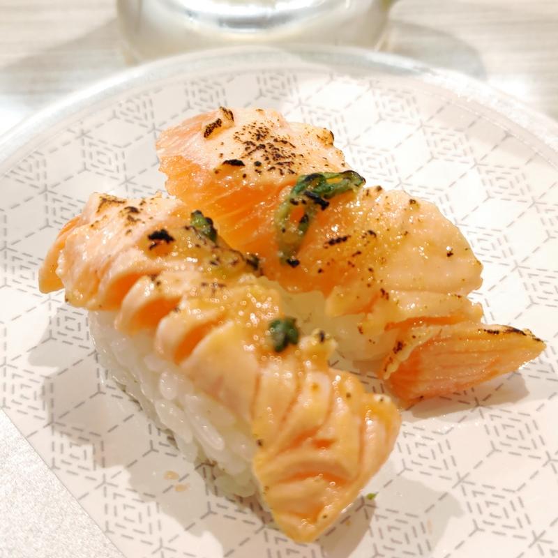 サーモンネギ味噌焼き(はま寿司 関内セルテ店)