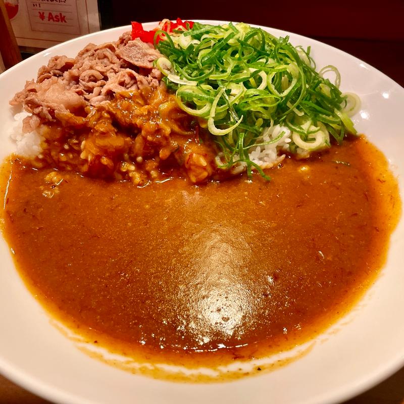 ネギビーフカレー(モジャカレー 新大阪本店)