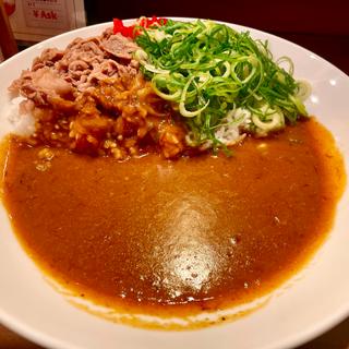 ネギビーフカレー(モジャカレー)