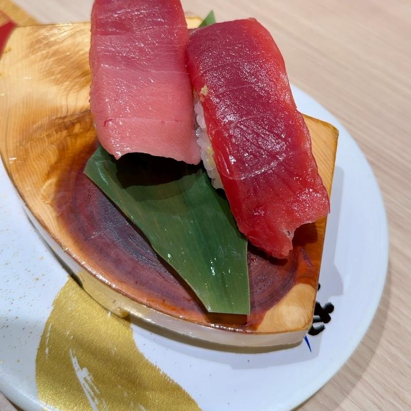 数量限定 生本マグロ 中とろと赤身の食べ比べ (すし銚子丸 亀戸店)