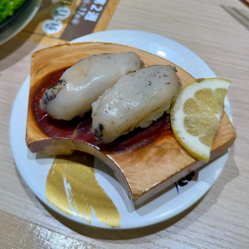 活あわび(すし銚子丸 亀戸店)