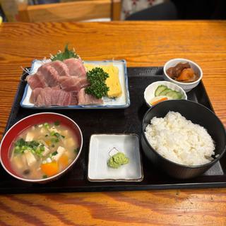 まぐろ刺身定食