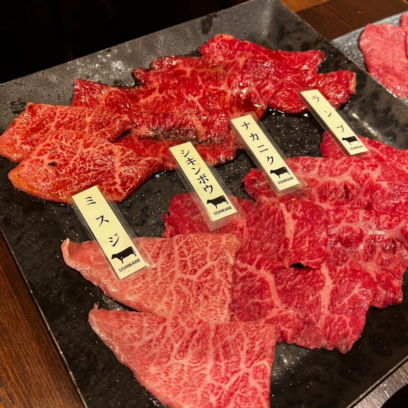 名物うしかね盛り合わせ(うしかね)