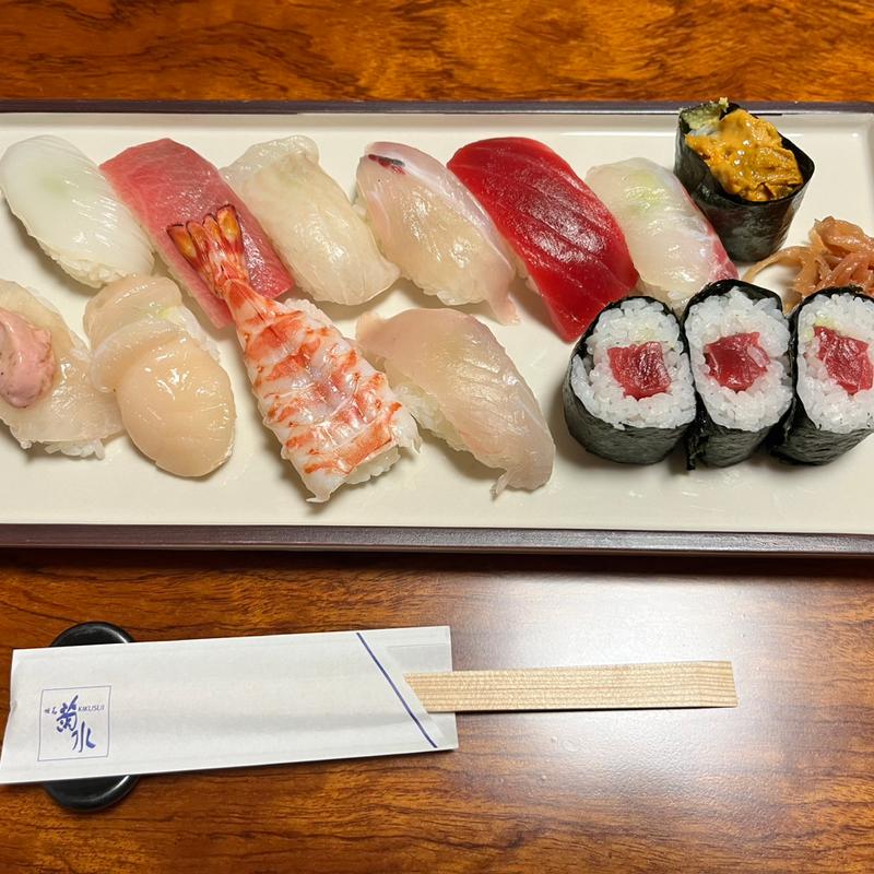 旬のにぎりずし(明石菊水 桜町本店)