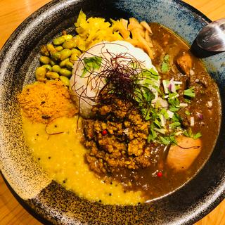 今週のOnzプレート(SPICE×酒場 Onz Curry(オンズカレー))