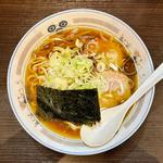 限定麺 媛いりこ名古屋コーチン鶏油ラーメン(えーちゃん食堂)
