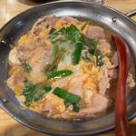 肉ニラ卵とじ(やきとり酒蔵 庄助本店)