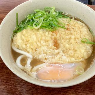 スタミナうどん 天ぷら玉子入り(松屋)