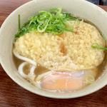 スタミナうどん 天ぷら玉子入り(松屋)