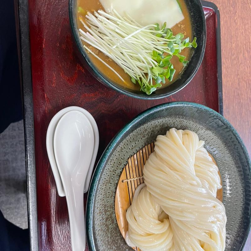 ジパングカレーうどん（冷）(長生うどん)