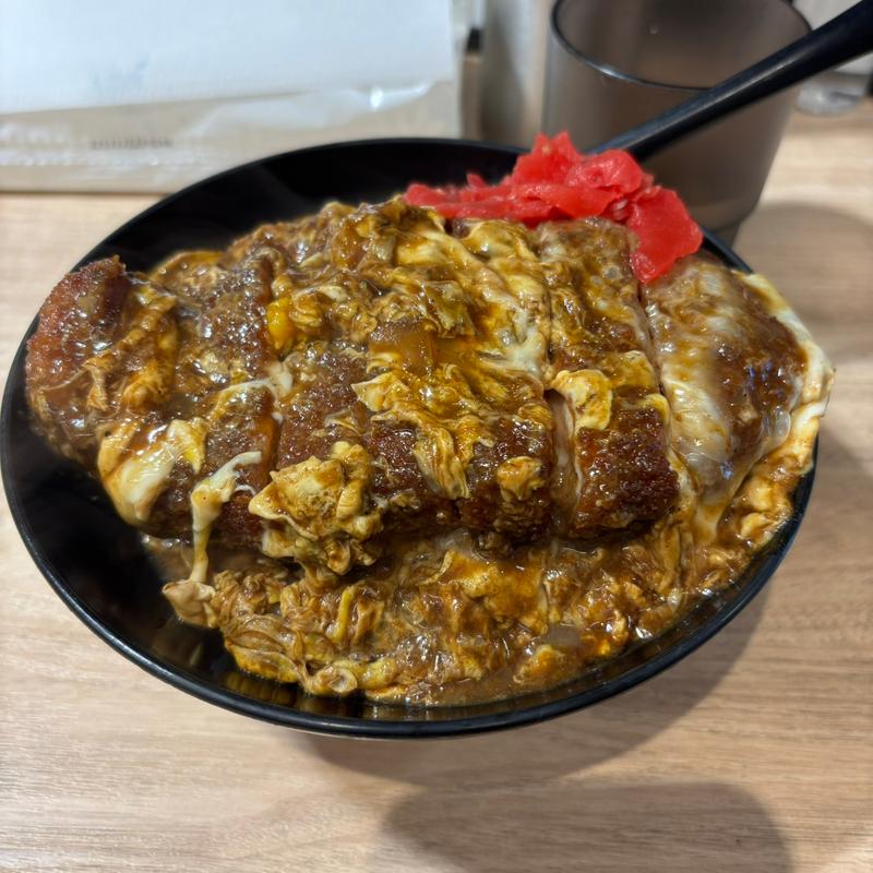 厚切りカレーカツ丼(七兵衛)