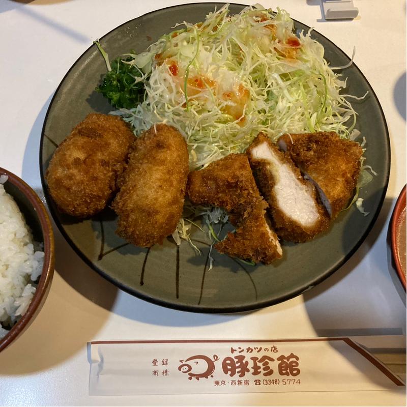 チキンセット(豚珍館)