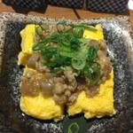 鶏そぼろ餡の出汁巻き(天ぷら酒場 ててて天)