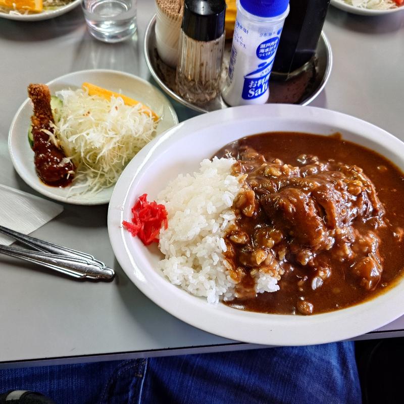 カツカレー大盛り(カレー 幸)