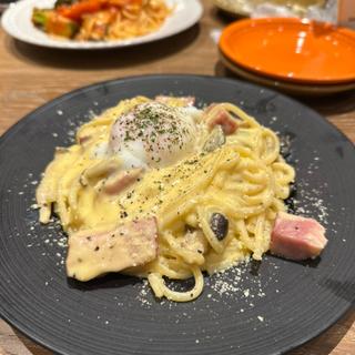 カルボナーラ(good spoon pizzeria＆cheese 横浜モアーズ店)