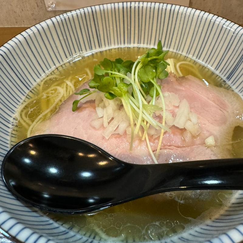 生姜煮干し蕎麦 塩(麺や空と大地)