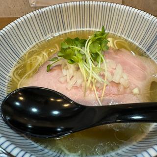 生姜煮干し蕎麦 塩(麺や空と大地)