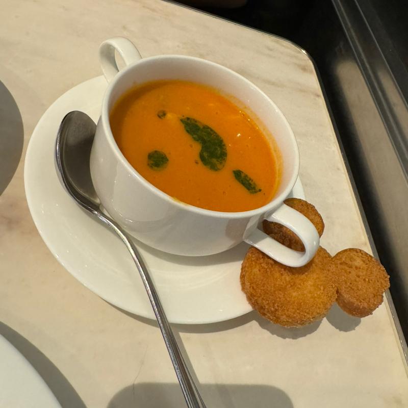 トマトクリームスープ(センターストリート・コーヒーハウス)