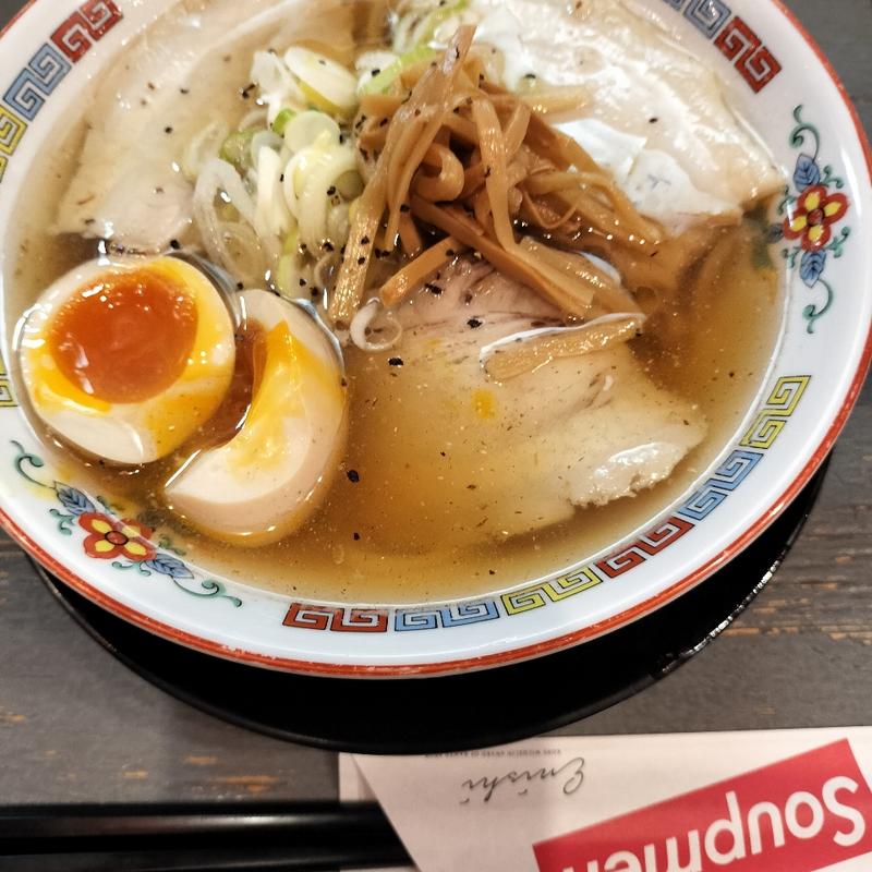 中華そば+味玉(ENISHI 大阪本店)