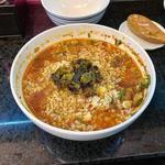つけ麺 豚キムチ 麺2玉 ライス 中(馴染味)