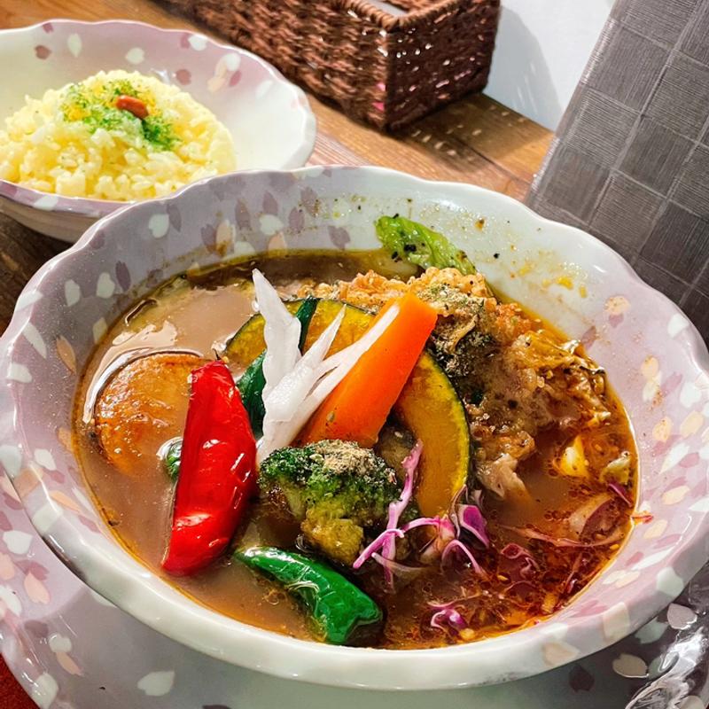 パリパリチキン 辛さ3番(スープカリー オーヤン)