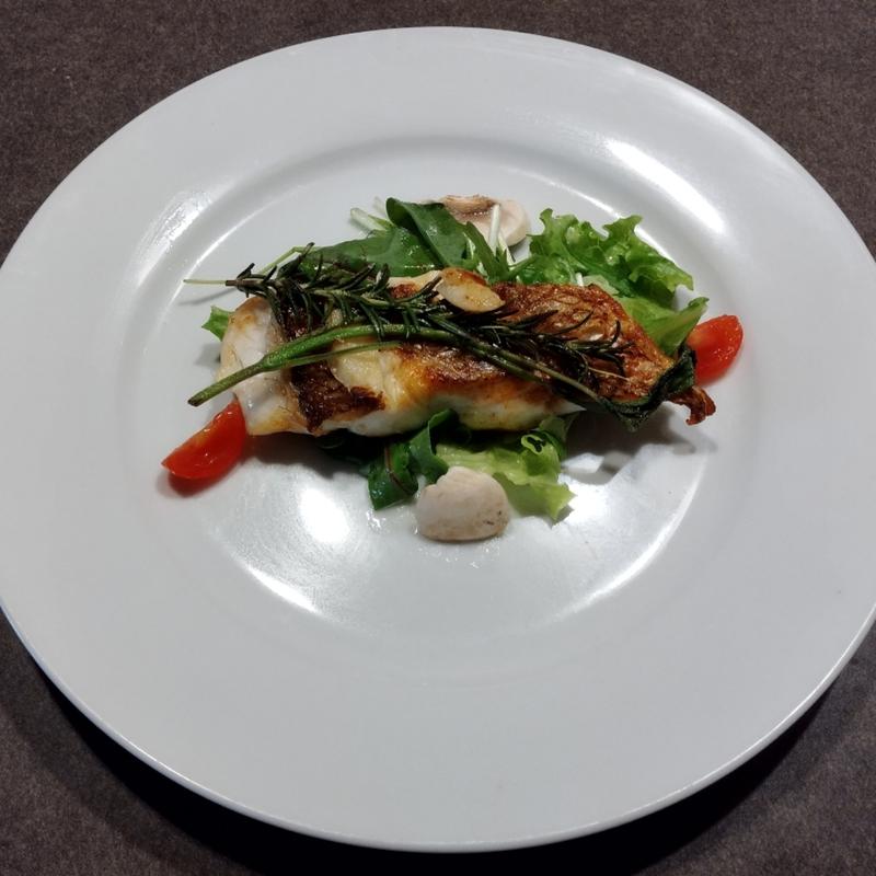 CENA COMPLETO(ディナーコース)　魚料理(トラットリア た喜ち 高砂店)