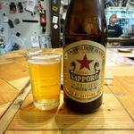 サッポロ赤星ラガー(大衆酒場 チャン栓チャン)