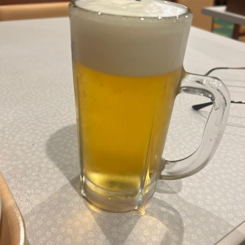 生ビール(阪九フェリー レストラン )