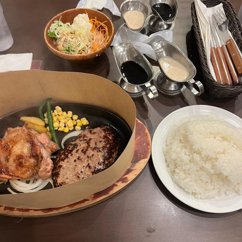 チキンコンボ　ライスセット(モンスターグリル草加店)